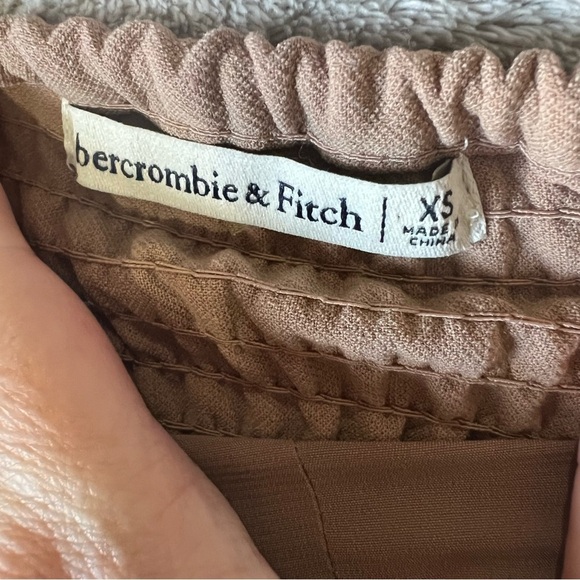 Abercrombie & Fitch Brown Fitted Corset Tank Top - Picture 5 of 9